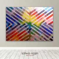 Untitled, 48"x32", abstract chevron/tribal art Untitled, 48"x32", abstract chevron/tribal art