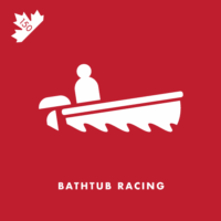 Hope it’s a clean race! Starting in Nanaimo, British Columbia, you can race against fellow tubbers in a bathtub boat.