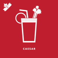 Canada’s cocktail of choice. Also known as a “Bloody Caesar,” this drink commonly calls for tomato juice (with clam juice), vodka, hot sauce, Worcestershire sauce, celery salt, and ground pepper, garnished with a lime wedge and a stalk of celery.