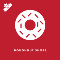 Canada has the most doughnut shops in the world per capita.