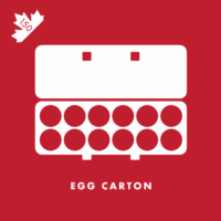 Newspaper editor Joseph Coyle from British Columbia was inspired to create a solution for safe egg transport after overhearing a dispute between a farmer and a hotel owner about eggs being delivered broken. Coyle patented his paper egg box design in Canada in 1918, which were made by hand until 1919 when he designed a machine to make the boxes.