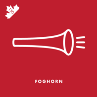 Robert Foulis, an inventor who moved to Canada’s east coast from Scotland, was walking home in a fog one night when he could hear his daughter playing piano. Noticing that he could hear low notes better than higher notes, he invented the steam-powered foghorn, which could warn ships better than lighthouses in foggy conditions. Unfortunately, he never patented it.