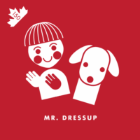 Children's entertainer Ernest "Ernie" Arthur Coombs played his famous role on CBC. Joined by Casey, Finnegan and other friends, he took viewers on adventures through song, art, and a little help with costumes from the Tickle Trunk.