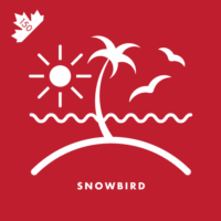 A Canadian who travels south for the winter.