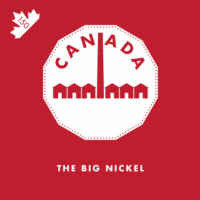 Located in Sudbury, Ontario, this 9 metre, 12,000 kilogram nickel is made of steel plates, is 64 million times larger than the actual Canadian nickel, and celebrates the region’s status as a world leader in the mining industry.