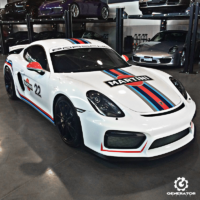 Martini Porsche Car Decals