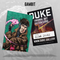 Gambit Sketch Card